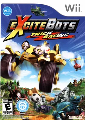 ExciteBots- Trick Racing box cover front